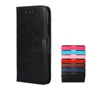 TIANYUE Coque ZTE Blade A36 4G Cover avec Portefeuille Magnétique, Etui en Cuir PU avec Support, Case avec Rangements Porte-Cartes de Crédi pour ZTE Blade A36 4G-Le Noir
