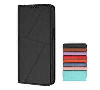TIANYUE Portefeuille Coque pour ZTE Blade A36/ZTE Nubia A36, Rabat Portefeuille Cuir Etui avec 2 Emplacements Cartes, Case avec Magnétique Flip Protection pour ZTE Blade A36-Noir