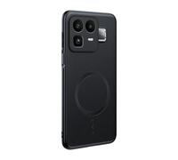 TIANYUE pour Realme GT Neo 8 Coque Ultra Mince [Charge sans Fil Magnétique] Souple TPU avec Dos Simili-Cuir et Finition Anti-Trace, Étui pour Realme GT Neo 8-Noir