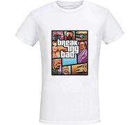 TIANZHONG77 GTA T-Shirt - Inspiring Wave T-Shirts à Manches Courtes(Small)