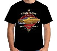 TIANZHONG77 Sled Custom Car Hot Rod Lowrider Mercury Mens T-Shirt T-Shirts à Manches Courtes(XX-Large)