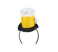 tiara bière pulsée jaune taille unique