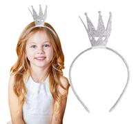 Tiara da Principesse Glitter QOMJUFA - Il must - have per le piccole influencers. Questo cerchietto con tiara in stile principesco è perfetto per feste, eventi e foto shoots. Un accessory super
