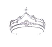 Tiara, vintage Pearl Tiara Crown Wedding Bridal Crown Tiaras Diadem Tiaras for Women Bride Wedding Hair Accessoires