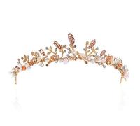 Tiaras élégants pour femmes, couronnes de mariage et diadèmes pour adultes accessoires de cheveux de la fête de la mariée de la mariée pour femmes