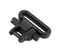 Tiardey 1 Paire Boucle à dégagement Rapide extérieure Tactique Sangle Boucle bandoulière Mousqueton pour Airsoft Sling