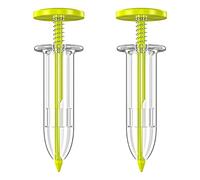 Tiardey 2 pièces petit épandeur de graines 2 pièces semoir à pression semoir à main pour jardinage floraison-vert