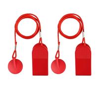 Tiardey 2Pcs Clé de Sécurité Tapis Roulant Arrêt d'urgence Aimant Universel Clé de Sécurité