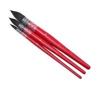 Tiardey 3 pièces ensemble de pinceaux aquarelle kit de pinceaux pinceau de vadrouille rond pointu pour peinture aquarelle gouache