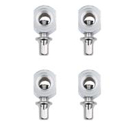 Tiardey 4 pièces contrepoids de pédale de grosse caisse diamètre intérieur 6.5mm boulonné en toute sécurité accessoires de pédale de batterie pour Jazz Rock