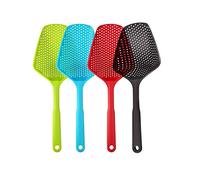 Tiardey 4 pièces crépine de Cuisine Scoop passoire, cuillère écumoire avec Long Manche, crépines de Pelle de vidange, pelles à Fuite d'eau passoires à Pelle à Glace
