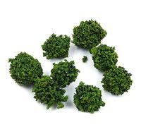 Tiardey 40 pièces Arbres de Brousse Groupes de végétation Miniatures arbustes Chemin de Fer Herbe Artificielle pour Train modèle Table de Sable Terrain de Jeu