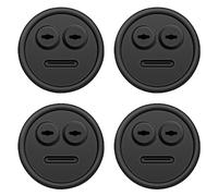 Tiardey 4PCS Thermomètre et œillet de sonde pour Barbecue Compatible avec Weber 85037 Smokey et Autres Grils Mountain Cookers DIY Sensor Port Remplacement Accessoires