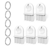 Tiardey 5 pièces clé de Distributeur de Papier Toilette Distributeur de Papier Universel pour distributeurs de Papier essuie-Tout et de Papier Toilette clé de Distributeur de Papier Toilette gaufré