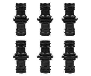 Tiardey 6 Pièces Raccord de Tuyau, Raccords de Tuyau d'Arrosage à Double Prise de 1/2 Pouce, Rallonge de Rallonge de Rallonge, Raccord Bidirectionnel pour Tuyau de Jardin et de Maison