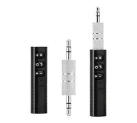 Tiardey Adaptateur Audio Bluetooth Clip de Revers Récepteur Bluetooth 3,5 mm pour écouteurs Filaires Haut-parleurs