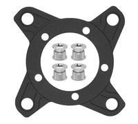 Tiardey Adaptateur de Disque Moteur pour Moteur BAFANG 8Fun BBS01 BBS02 BBSHD 32T-55T Disques d'engrenages positifs et négatifs à Quatre Trous