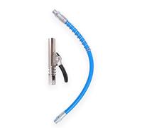 Tiardey Coupleur de Pistolet à Graisse Embrayage de Pistolet à Graisse à dégagement Rapide avec Tuyau de 30 cm pour Tous Les Types de Pistolet à Graisse