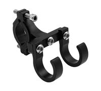 Tiardey Crochet Avant de Scooter électrique Noir Accessoires de Scooter Crochet de Casque en Aluminium pour Sac de Scooter de vélo de Scooter électrique