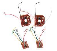 Tiardey Lot de 2 modules de télécommande pour Voiture RC, Carte récepteur, pièce RC, expérience électronique, Module RC en cuivre pour Voiture télécommandée, pièces pour Voitures et modèles RC