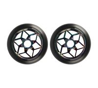 Tiardey Lot de 2 Roues de Scooter 110 mm avec Noyau en Aluminium pour Roues de Scooter acrobatique