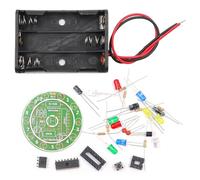 Tiardey Lucky Wheel Kit d'éclairage LED kit de Pratique de soudage Fabrication de Circuits imprimés pour débutants Formation au soudage