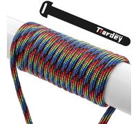 Tiardey PPF-065 Paracorde 4 mm 31 m 7 brins, résistant à la déchirure, Cordon en Nylon, paracorde Mil Spec Type III, Peut contenir jusqu'à 250 kg pour Le Camping de Survie en Plein air