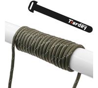 Tiardey PPR-010 Paracorde réfléchissante 4 mm 31 m 7 brins, résistant à la déchirure, Cordon en Nylon, paracorde Mil Spec Type III, Peut contenir jusqu'à 250 kg pour Le Camping de Survie en Plein air