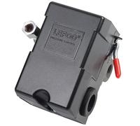 Tiardey Pressostat pour compresseur d'air, 95-125 psi 220 V 10 A, très résistant, universel, valve de contrôle pour compresseur d'air remplace la valve