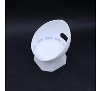 Tiardey Support de Bureau, Support de Table en Silicone Liquide pour Echo Dot (4e et 5e génération), Parfait pour Le Bureau à Domicile ou Le Salon (Noir)