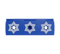 Tiardey Ther Crayon Pièces De Pénétration Tours De Magie Stylo Traversée Pièce Magie Illusions De Rue Gros Plan Bleu