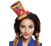 tiare chapeau fleur clown - boland 55510 Multicolore G