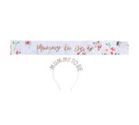 Tiare de Maman Mummy To Be en Satin, Ensemble 1 Set