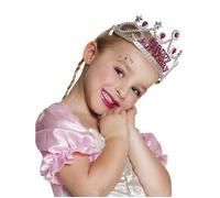 Tiare enfant - BOLAND - Accessoire d’anniversaire - Détails roses scintillants - Violet - Mixte - À partir de 3 ans