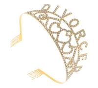 Tiare Reine Séparée en Alliage de Zinc, Bandeau Couronne