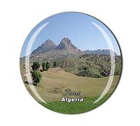Tiaret Aimant de réfrigérateur Algérie Cadeau souvenir de voyage Décoration de maison Cuisine Autocollant magnétique Cristal Aimant Collection