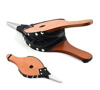 TIAVNTD Soufflet de cheminée en bois de 35 x 13 cm - Pour extérieur, camping, barbecue, barbecue, cheminée, pompe, barbecue