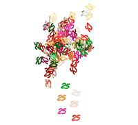 tib 15127 Confettis décoratifs Numéro 25 Capacité 15 g Multicolore Taille unique