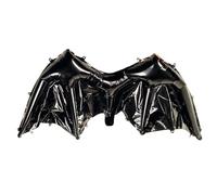 TIB Heyne 17685 - Ailes de chauve-souris gonflables pour enfants, ballon en aluminium à porter autour du cou, costume d'animal, accessoire pour carnaval, Halloween