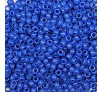 Tibaoffy Perles Bleu Foncé 6 x 9 mm, Perles Pony Total Environ 1000 Grains