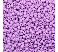 Tibaoffy Perles pour artisanat violettes 6x9mm, perles de type Pony - Lot d’environ 1000 pièces