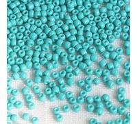 Tibaoffy Vert pin Perles de verre de taille 8/0 3 mm pour la fabrication de bijoux (Total Environ 100g Environ 3600pcs)