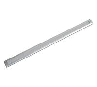 tibelec 311240 Lampe LED Extra-Plat pour Meuble, Dressing, Placard, 5.4 W, Aluminium Brossé, 50 X 9 X 3,2 cm