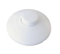 tibelec 541910 Interrupteur à pied blanc