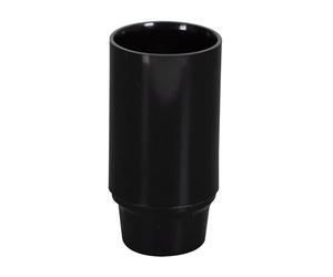 Tibelec 807520 Douille pour Ampoule E14 Isolée Lisse Culot Femelle 10x1 Bakélite Noir 2,7 x 5,3 cm