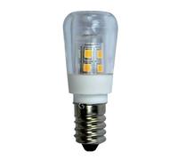 TIBELEC Ampoule LED E14 compatible portail électrique 2.5W, 24V, 250 lumens, 3000K blanc-chaud