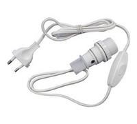 TIBELEC Kit adaptateur bouteille équipé E14 blanc