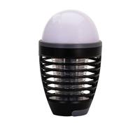 TIBELEC Lampe LED destructeur d'insectes, rechargeable USB, 5W, 65 lumens, 6750K blanc