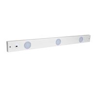 TIBELEC Réglette LED Blanc 10W, 935 lumens, 4000K, interrupteur infrarouge, bornier connexion intégré, garantie 5 ans