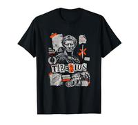 Tibère Empereur Romain Antique Ira Suspicio Silentium T-Shirt Graphique avec Valeur